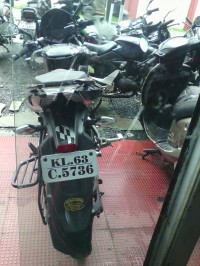 Black Bajaj Pulsar AS 150