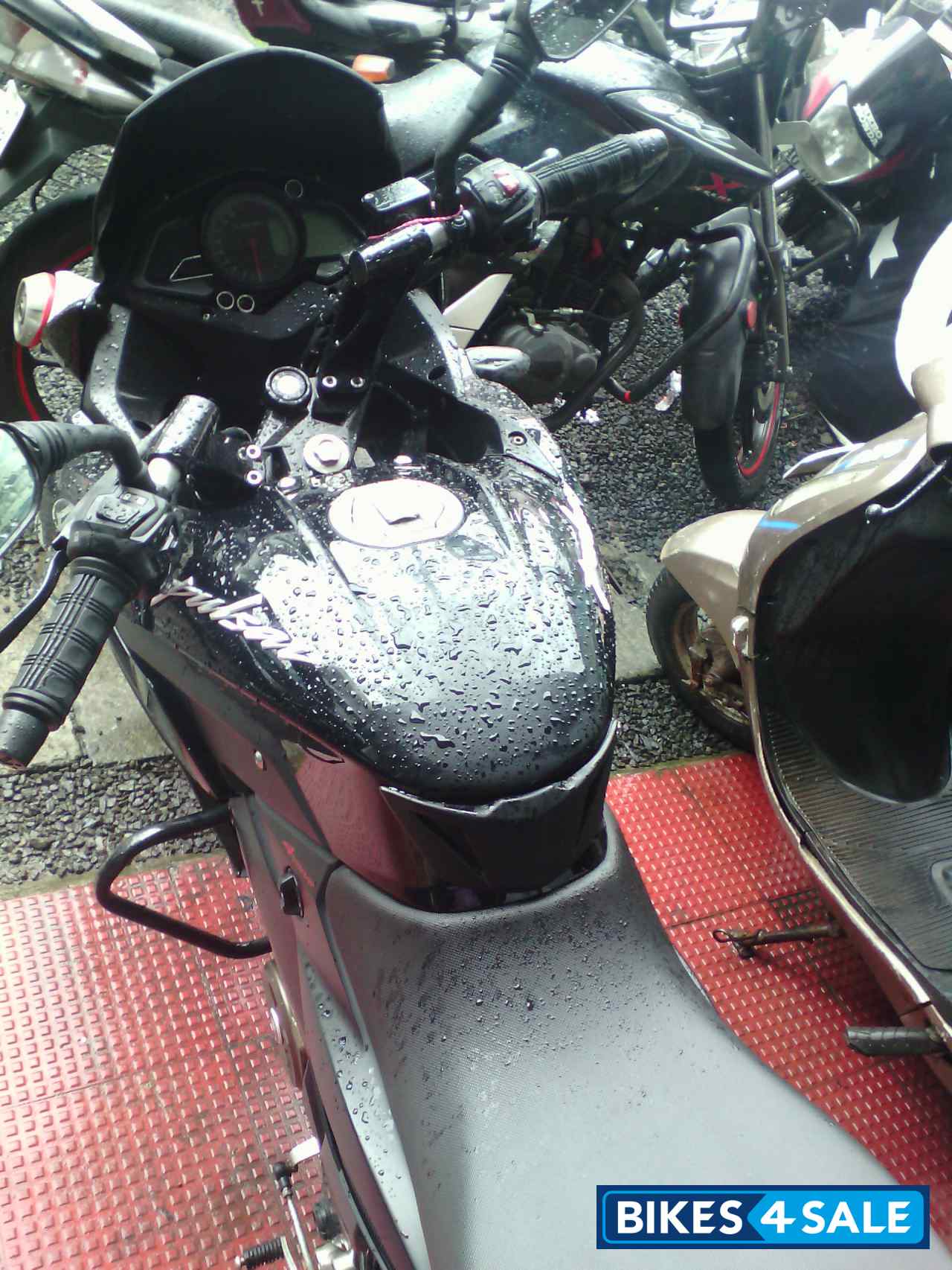 Black Bajaj Pulsar AS 150