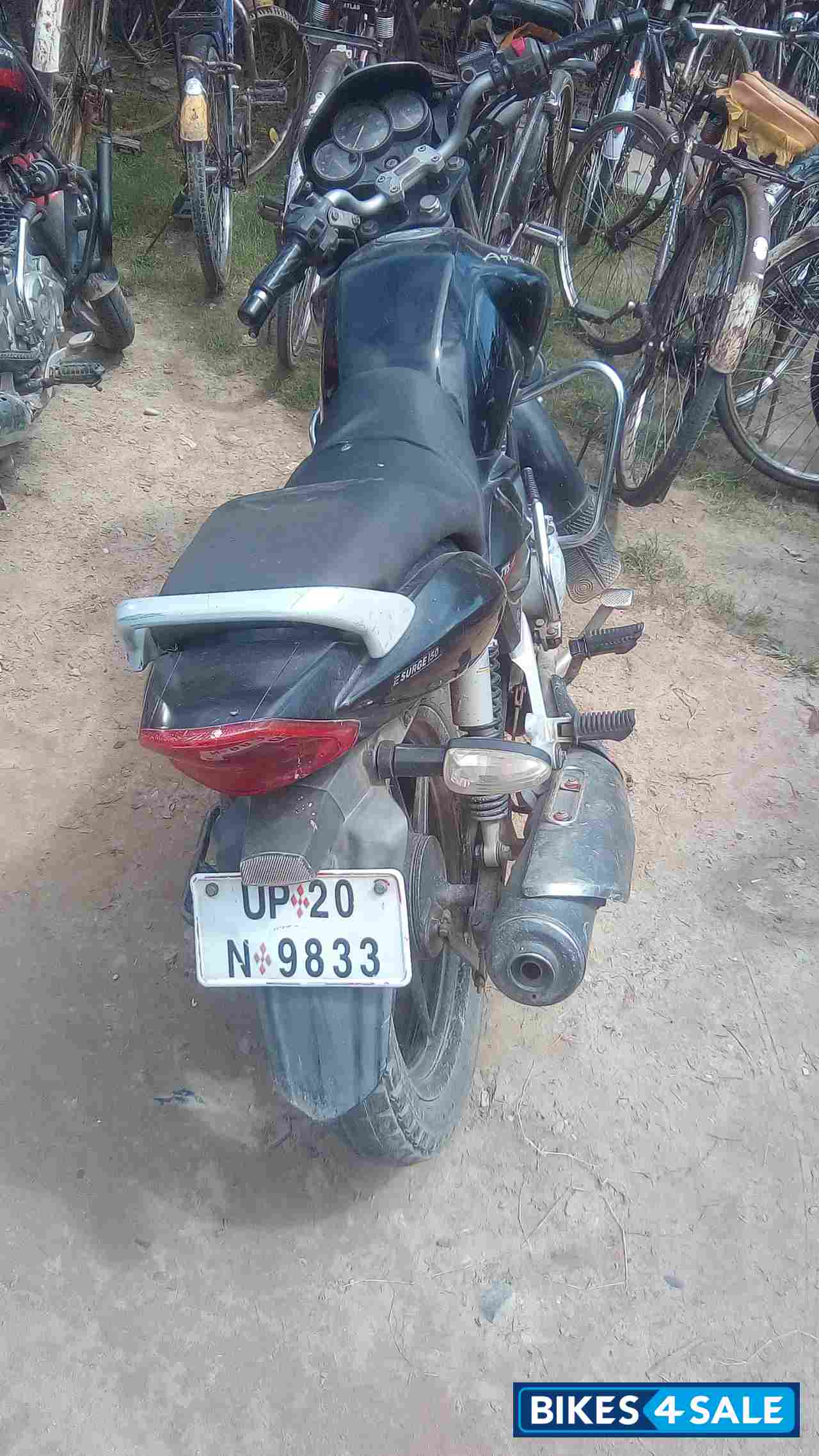 Black TVS Apache 150 Black TVS Apache 150