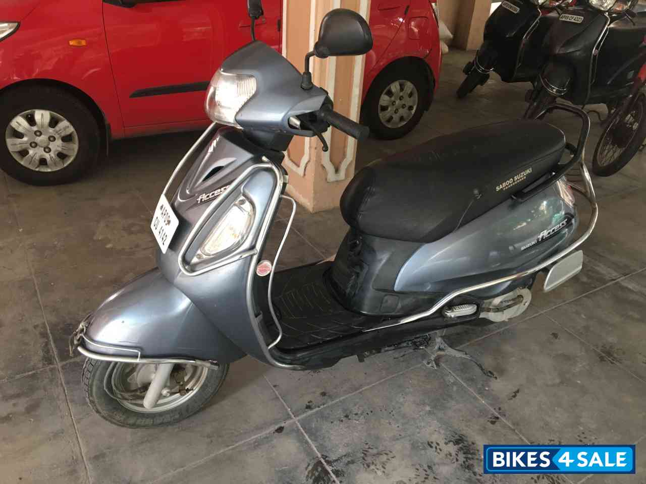 Silver Suzuki Access 125