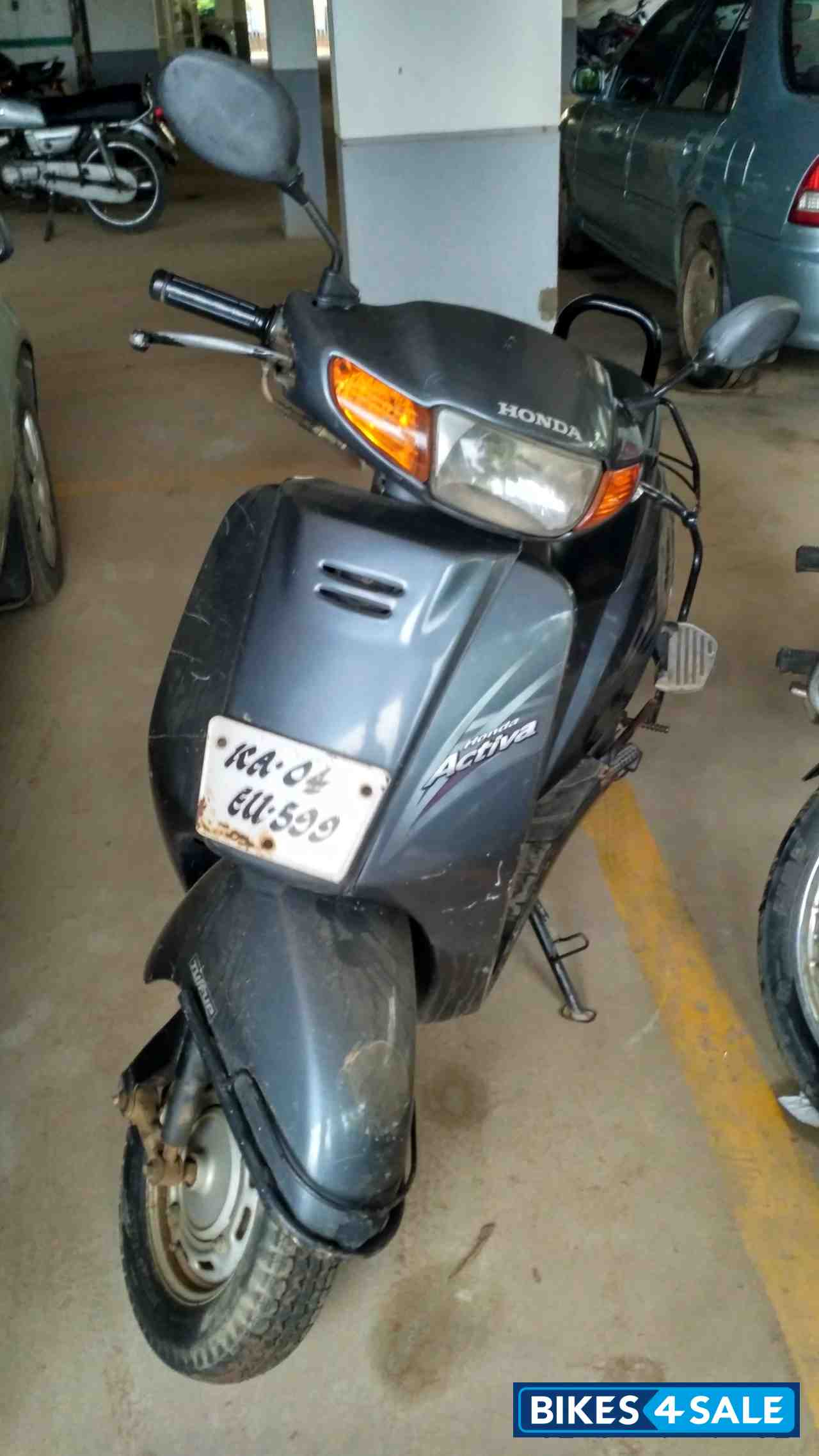 Grey Honda Activa Grey Honda Activa