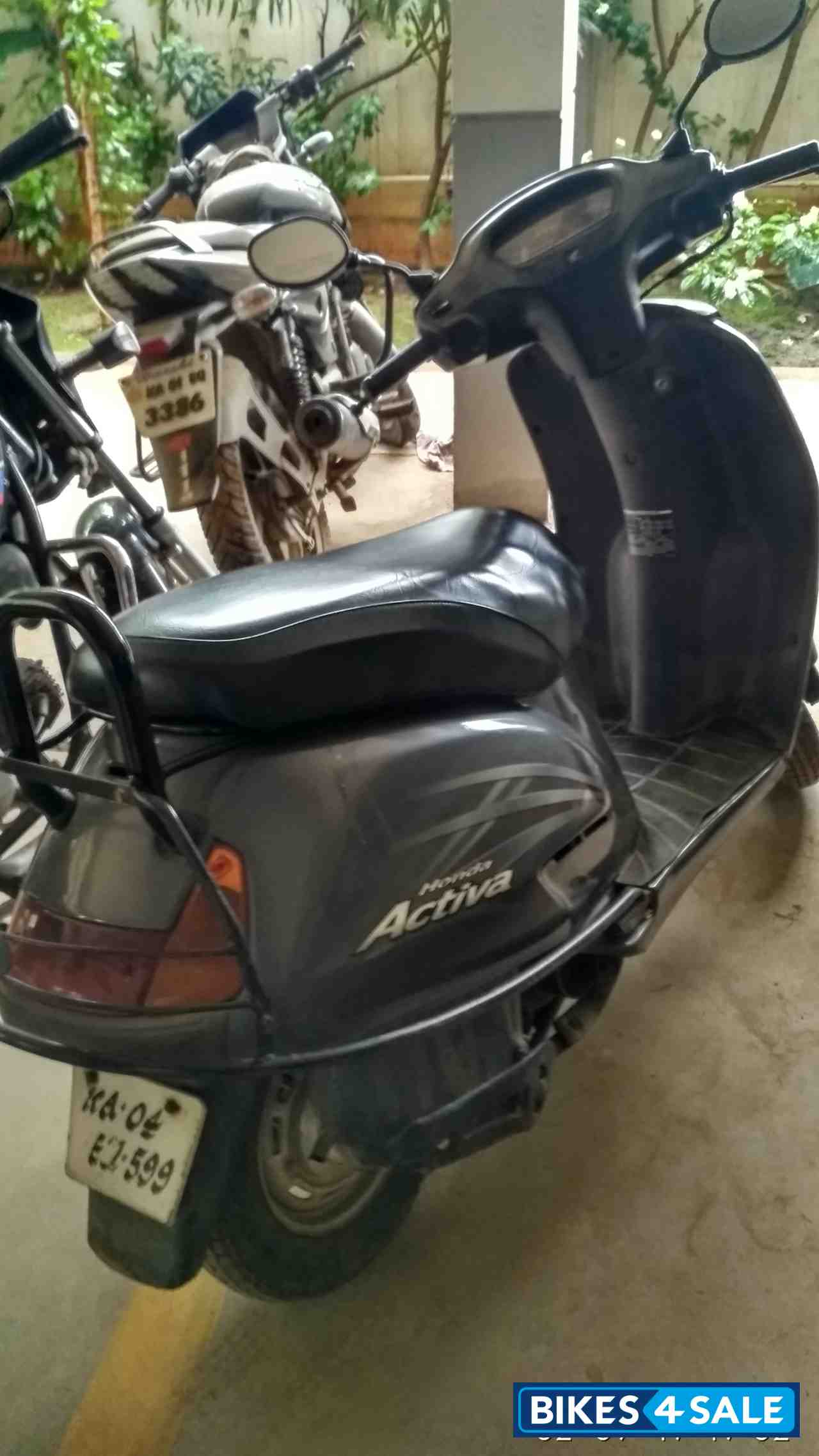 Grey Honda Activa Grey Honda Activa
