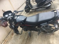 Black Honda CB Shine