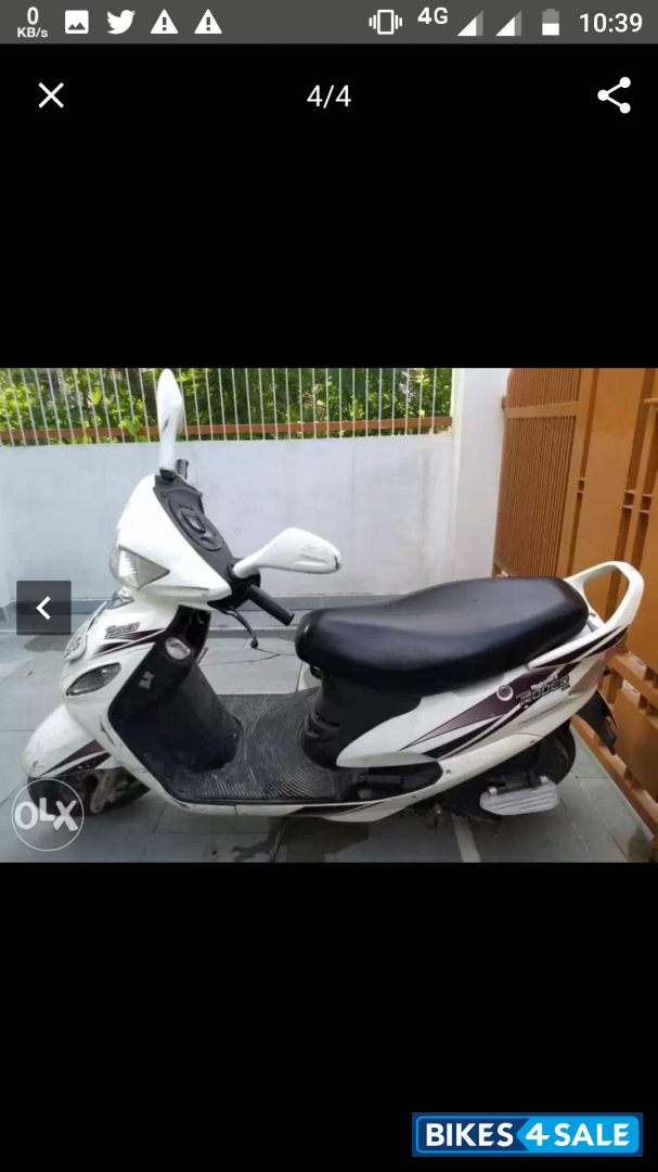 Pearl White Mahindra Rodeo