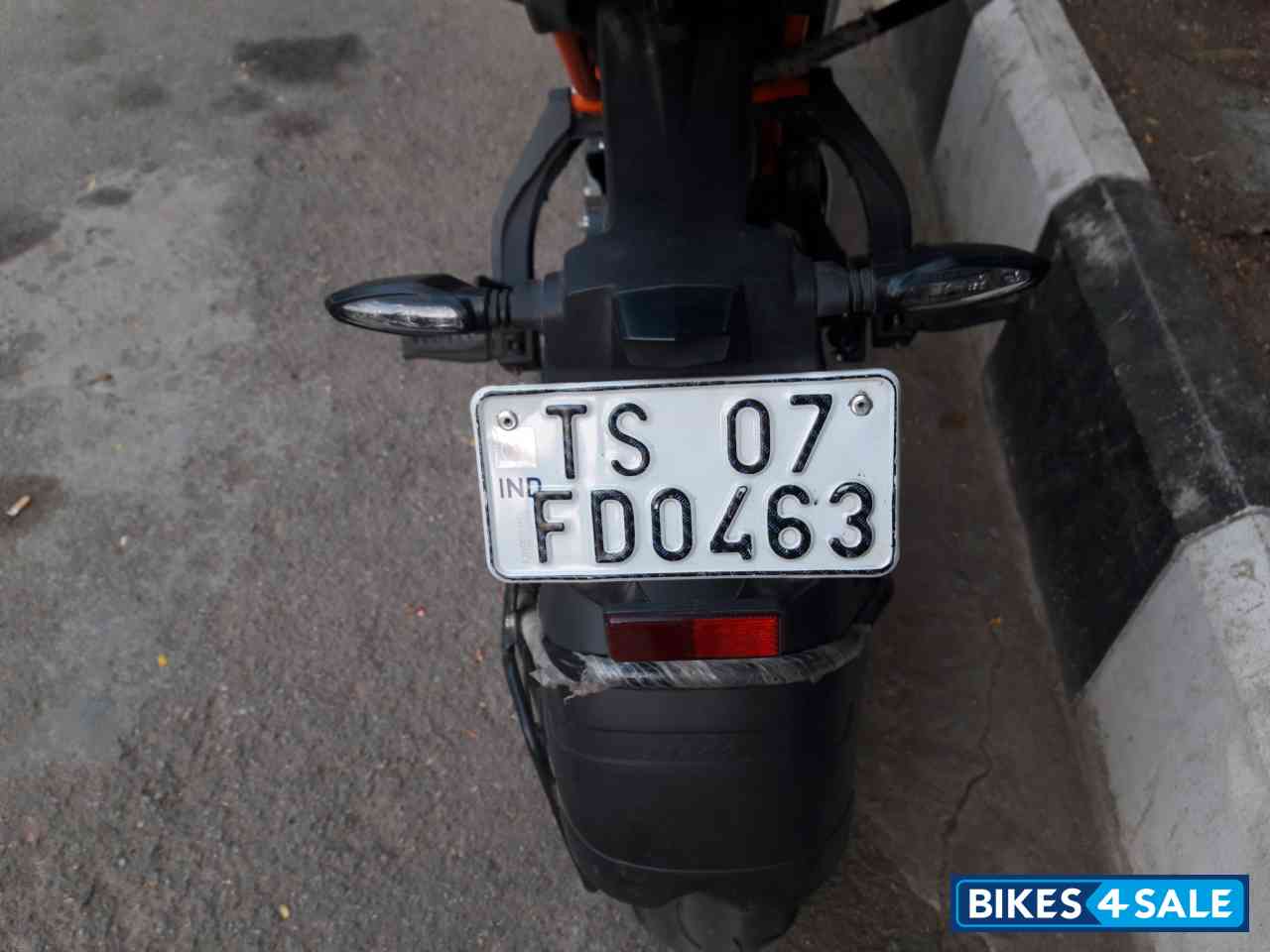 Black And Orange KTM RC 390