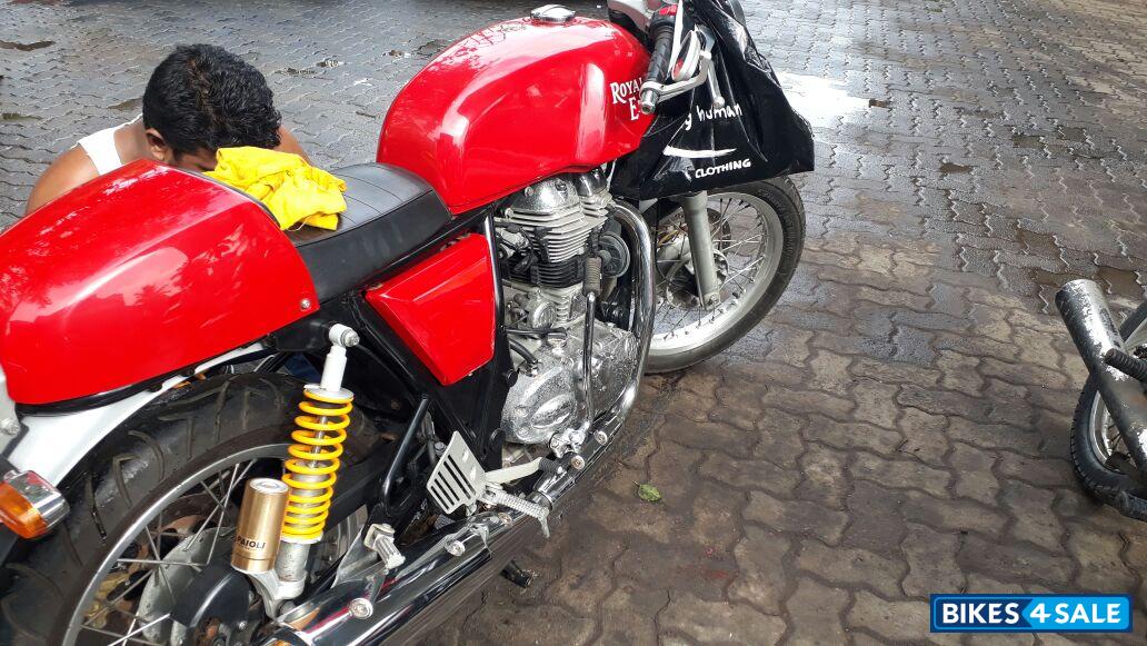 Red Royal Enfield Continental GT 535