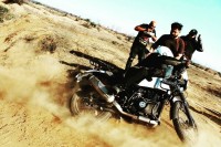 Snow Royal Enfield Himalayan