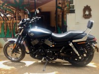 Matte Black Harley Davidson Street 750