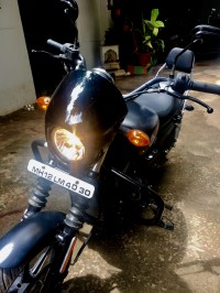 Matte Black Harley Davidson Street 750