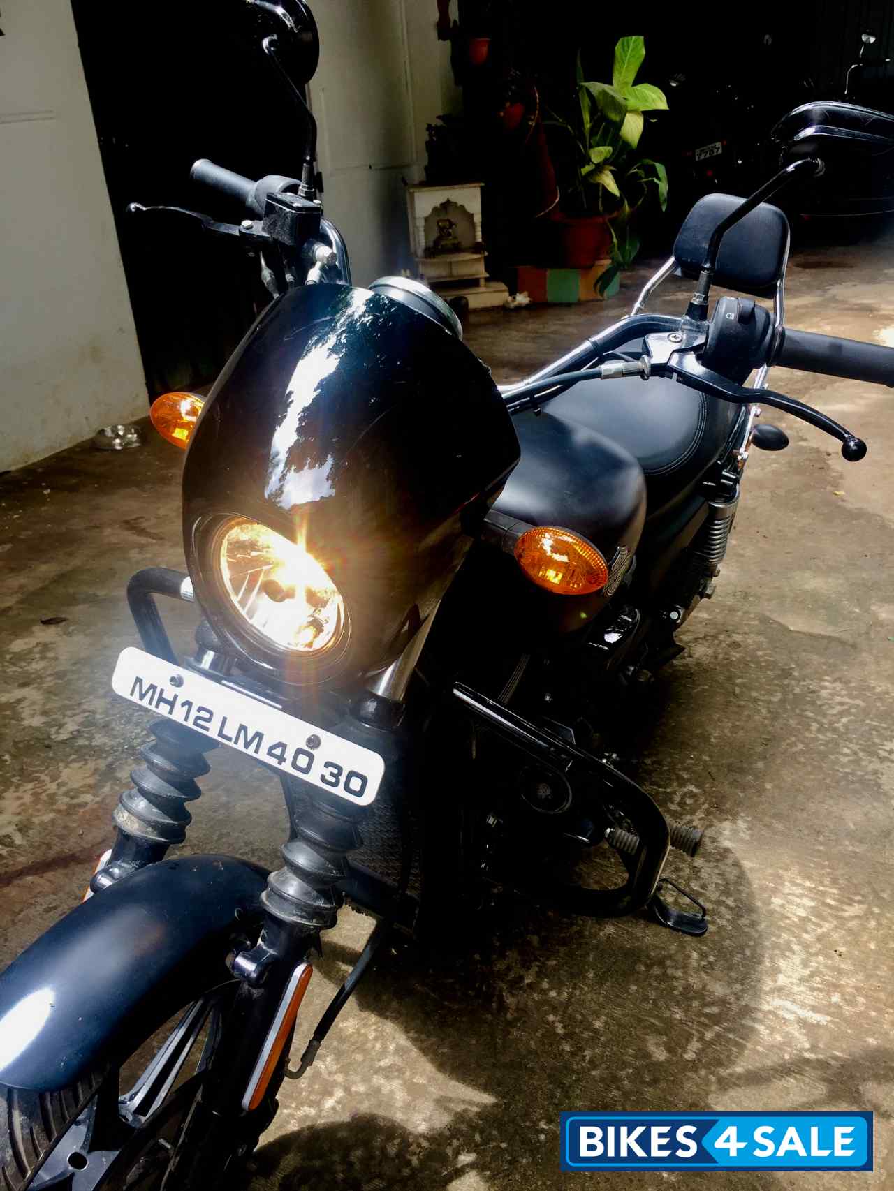 Matte Black Harley Davidson Street 750