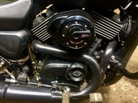 Matte Black Harley Davidson Street 750