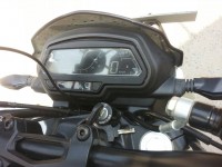 White Bajaj Dominar 400