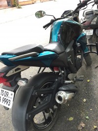 Blue Yamaha FZ-S FI V2