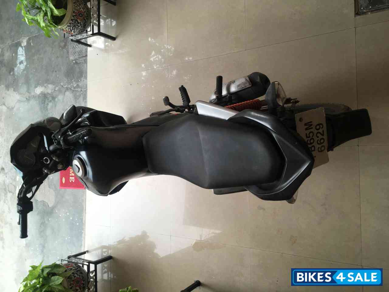 Black Honda CB Twister