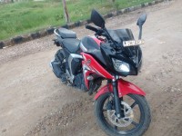 Red/black Yamaha Fazer