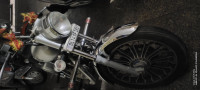 Silver Royal Enfield Bullet Standard 350