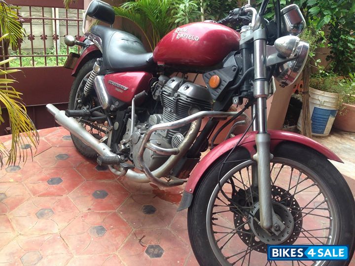 Cherry Red Royal Enfield Thunderbird