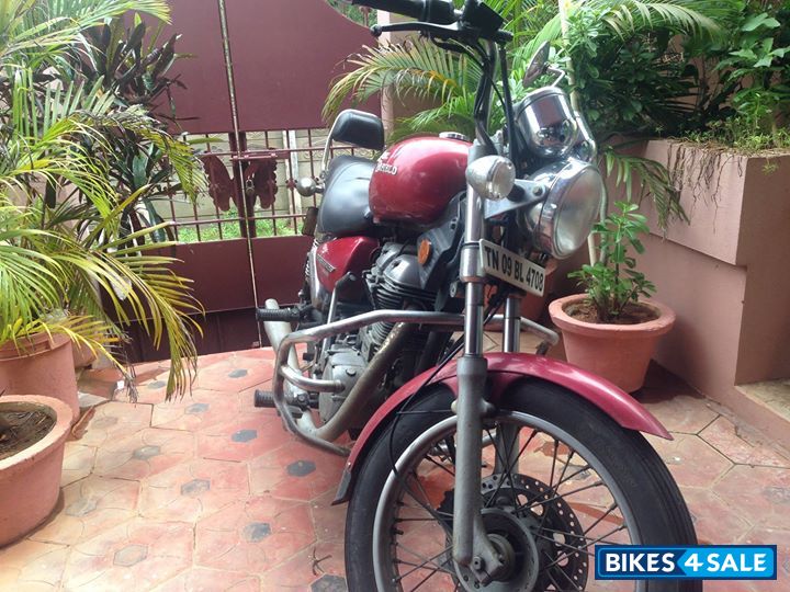 Cherry Red Royal Enfield Thunderbird