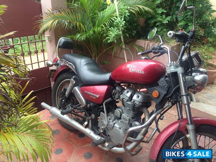 Cherry Red Royal Enfield Thunderbird