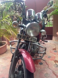 Cherry Red Royal Enfield Thunderbird