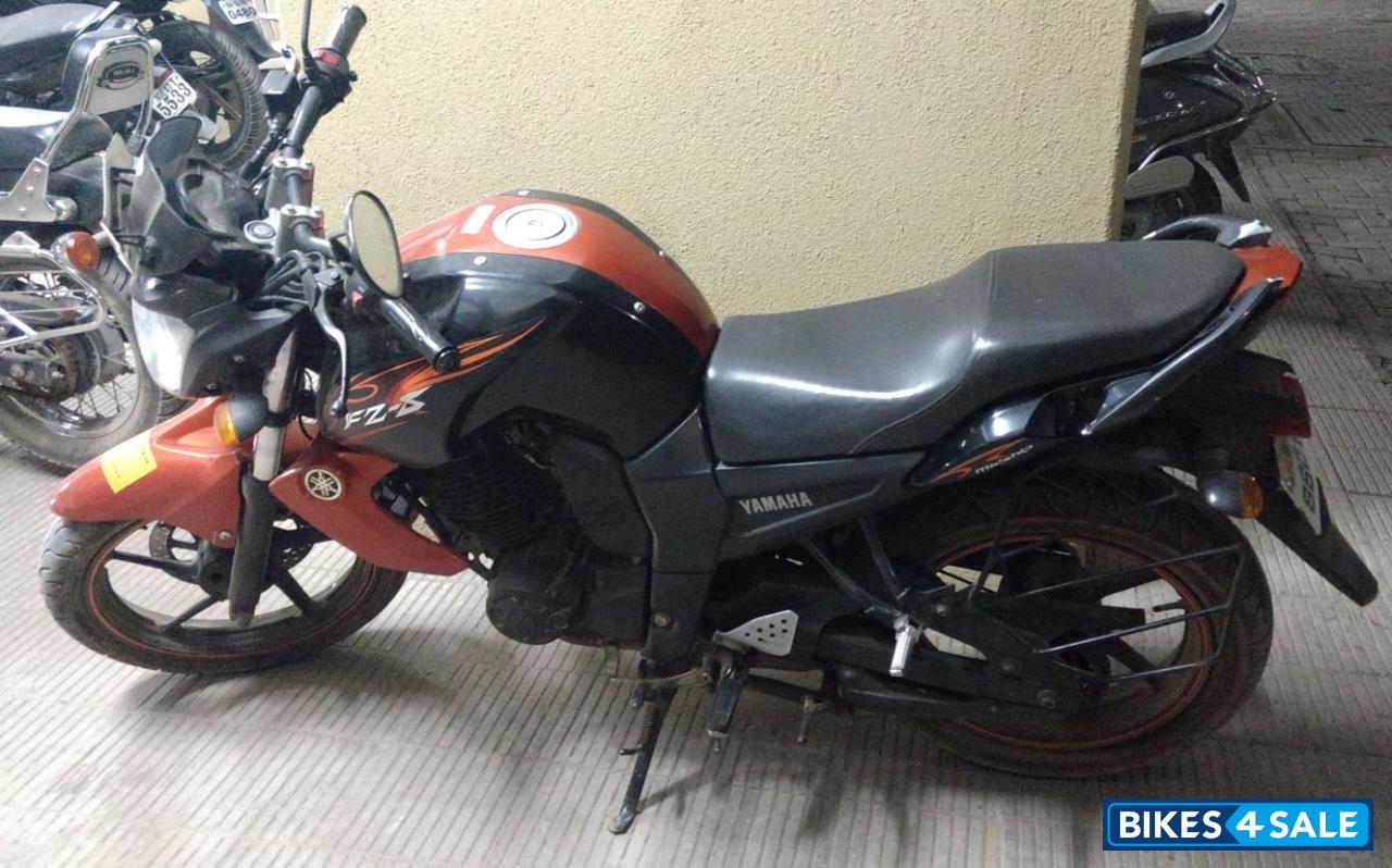 Fiery Orange - Black Yamaha FZ-S