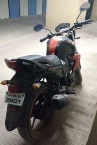 Fiery Orange - Black Yamaha FZ-S