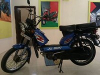 Blue TVS XL Super Heavy Duty