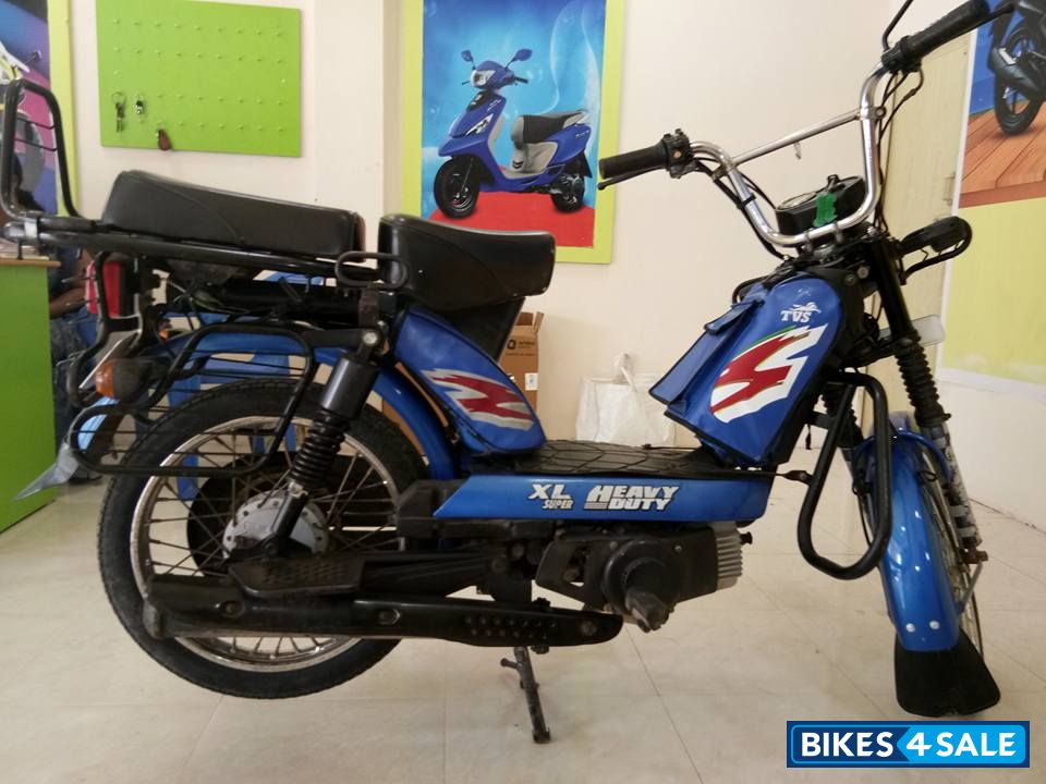 Blue TVS XL Super Heavy Duty Blue TVS XL Super Heavy Duty