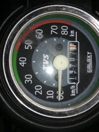 Blue TVS XL Super Heavy Duty