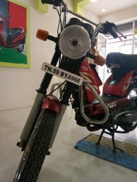 Red TVS XL Super Heavy Duty