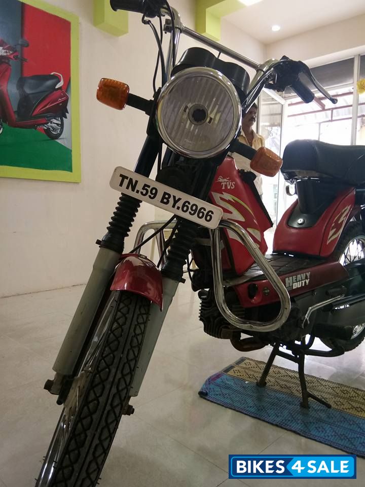 Red TVS XL Super Heavy Duty