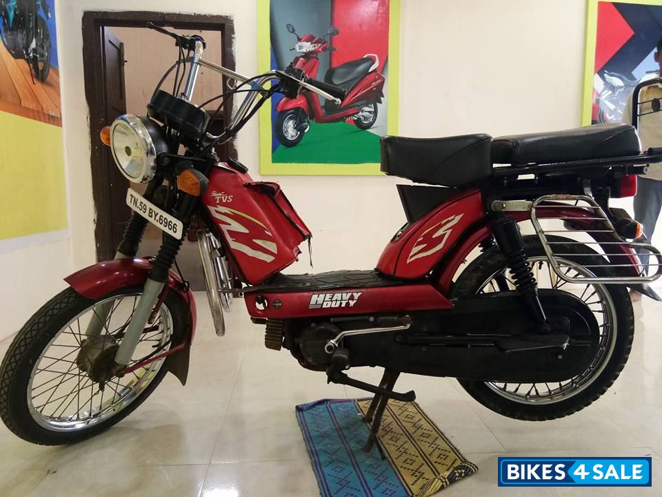 Red TVS XL Super Heavy Duty