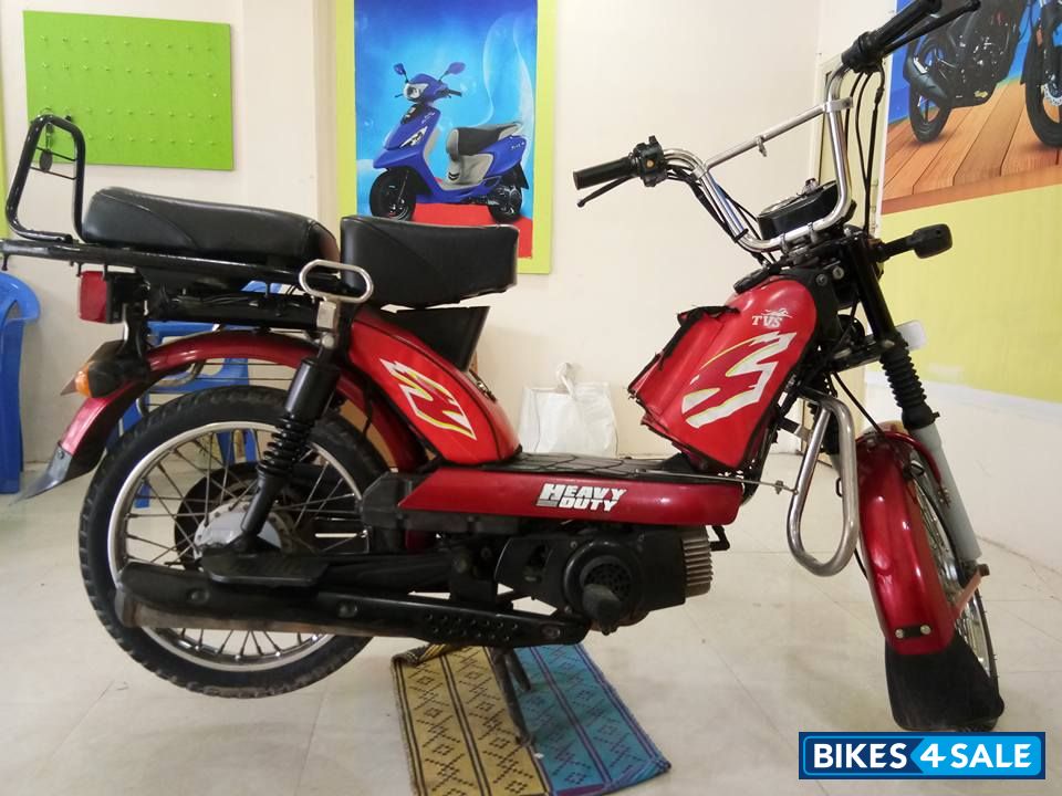 Red TVS XL Super Heavy Duty