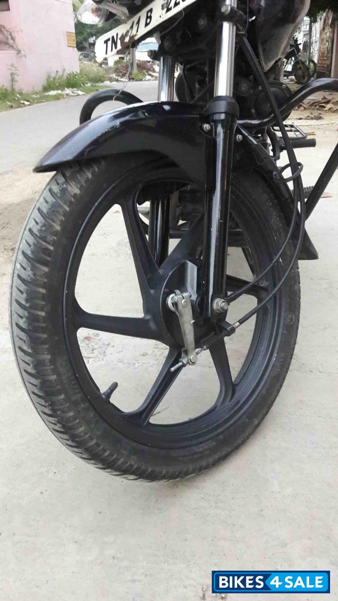 Black Honda CB Shine