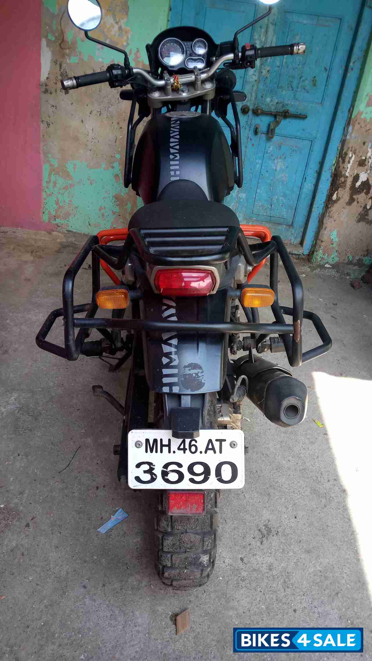 Black Royal Enfield Himalayan