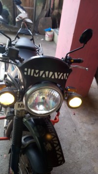 Black Royal Enfield Himalayan