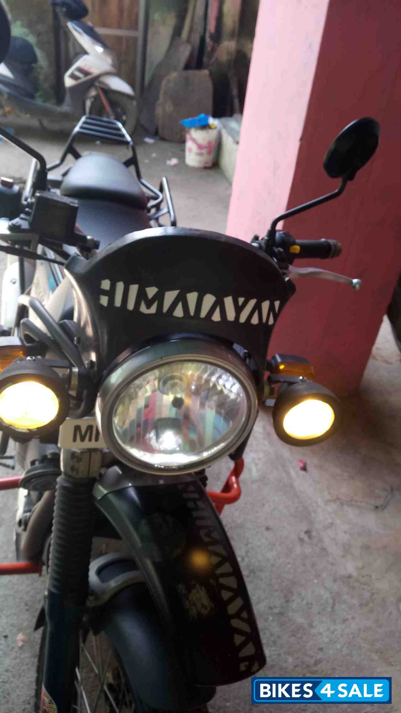 Black Royal Enfield Himalayan