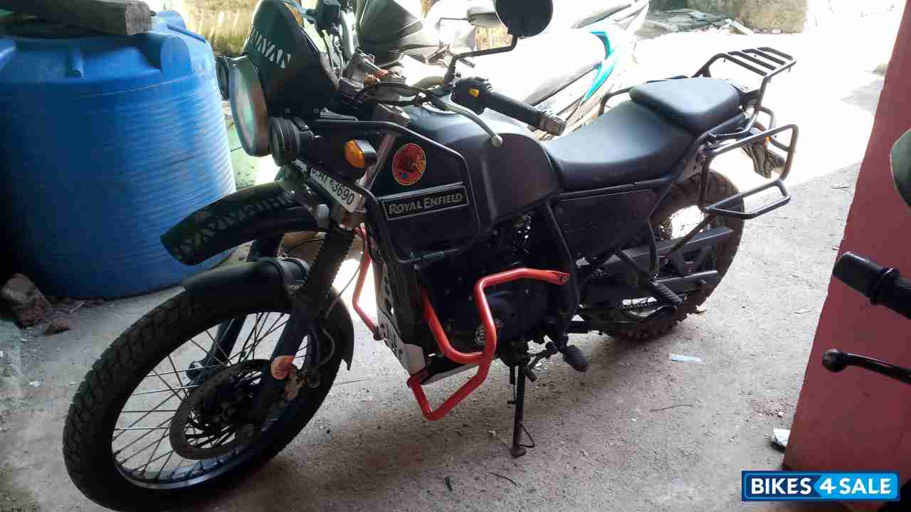 Black Royal Enfield Himalayan