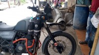 Black Royal Enfield Himalayan