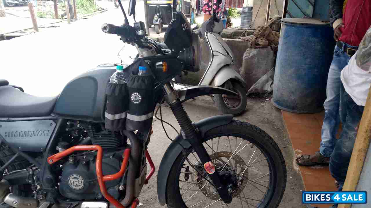 Black Royal Enfield Himalayan