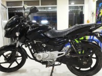 Black Dual Bajaj Pulsar 150 NS