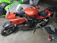 Orange And Black Hyosung GT650R