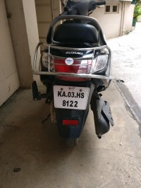 Black & Silver Suzuki Swish