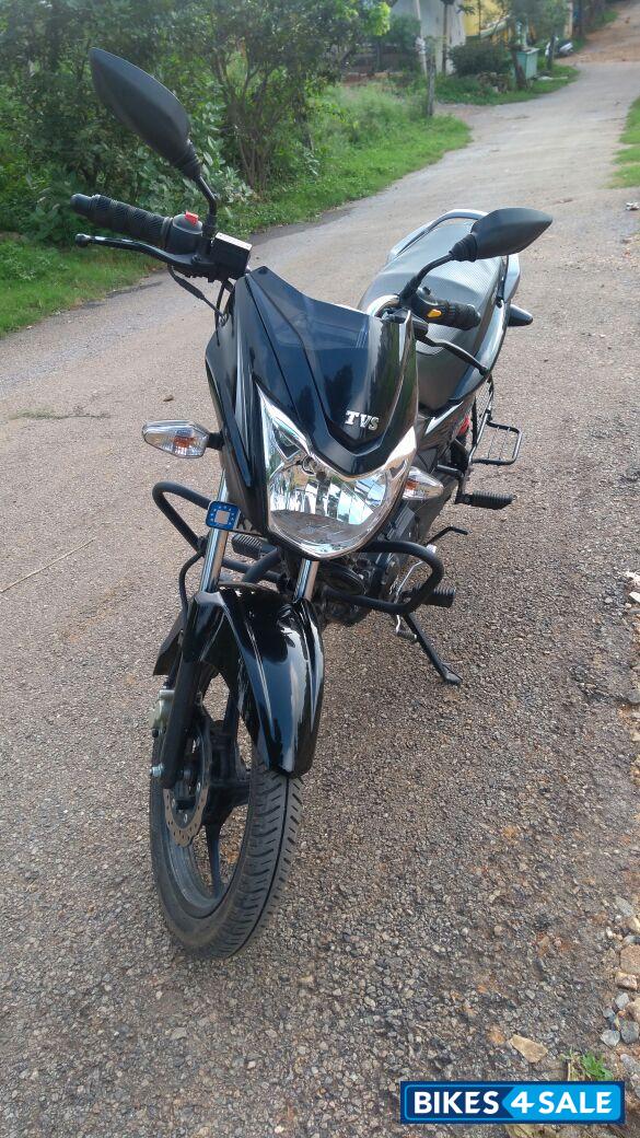 Black And Silver TVS Victor