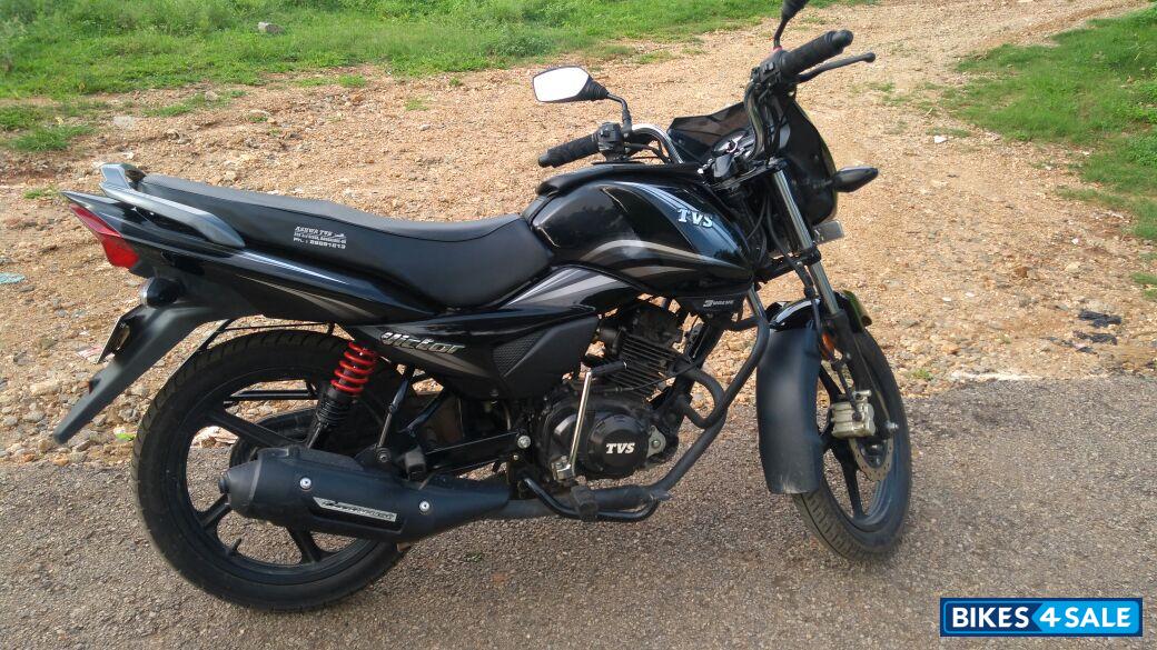 Black And Silver TVS Victor