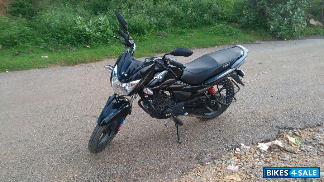 Black And Silver TVS Victor