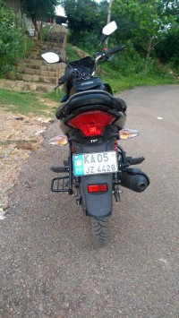 Black And Silver TVS Victor