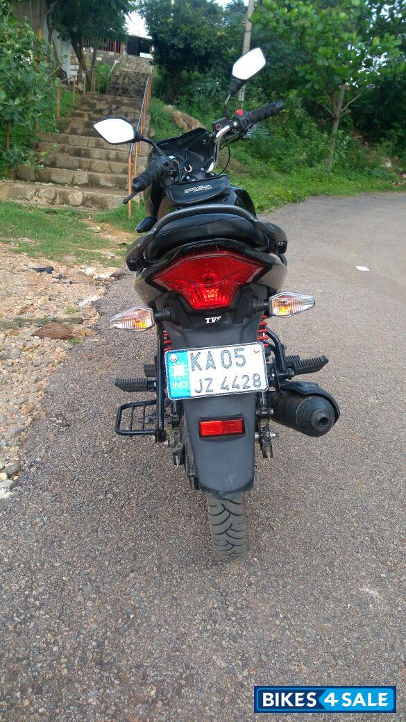 Black And Silver TVS Victor