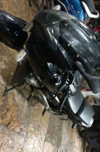 Black Bajaj Pulsar 220 DTSi