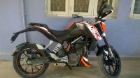 Orange KTM Duke 200